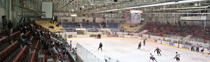 Interior event view at Brantford’s Civic Centre, from the city’s facility page.