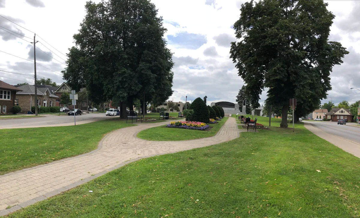 Alexander Graham Bell Gardens in Brantford, Ontario