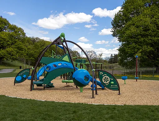 Arrowdale Park Playground in Brantford, Ontario