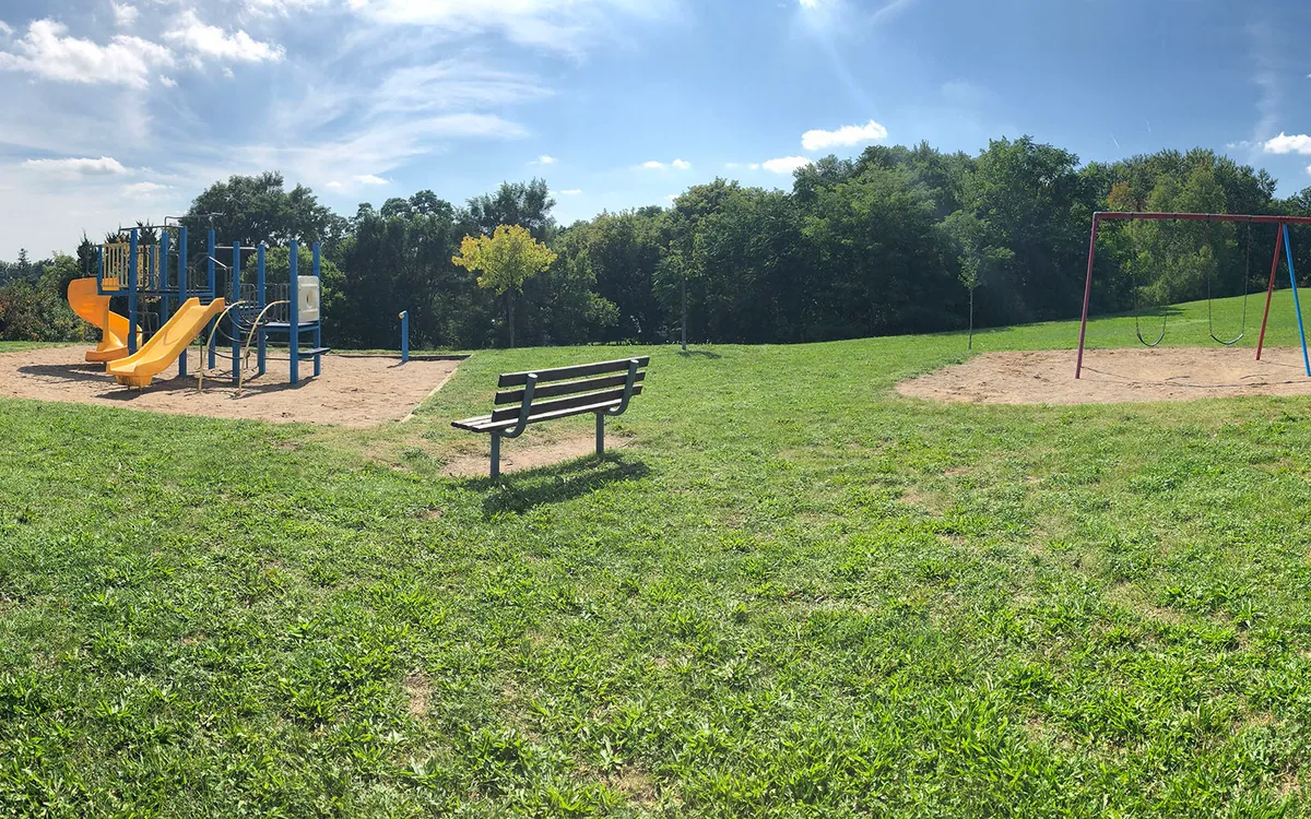 Burnley Park in Brantford, Ontario