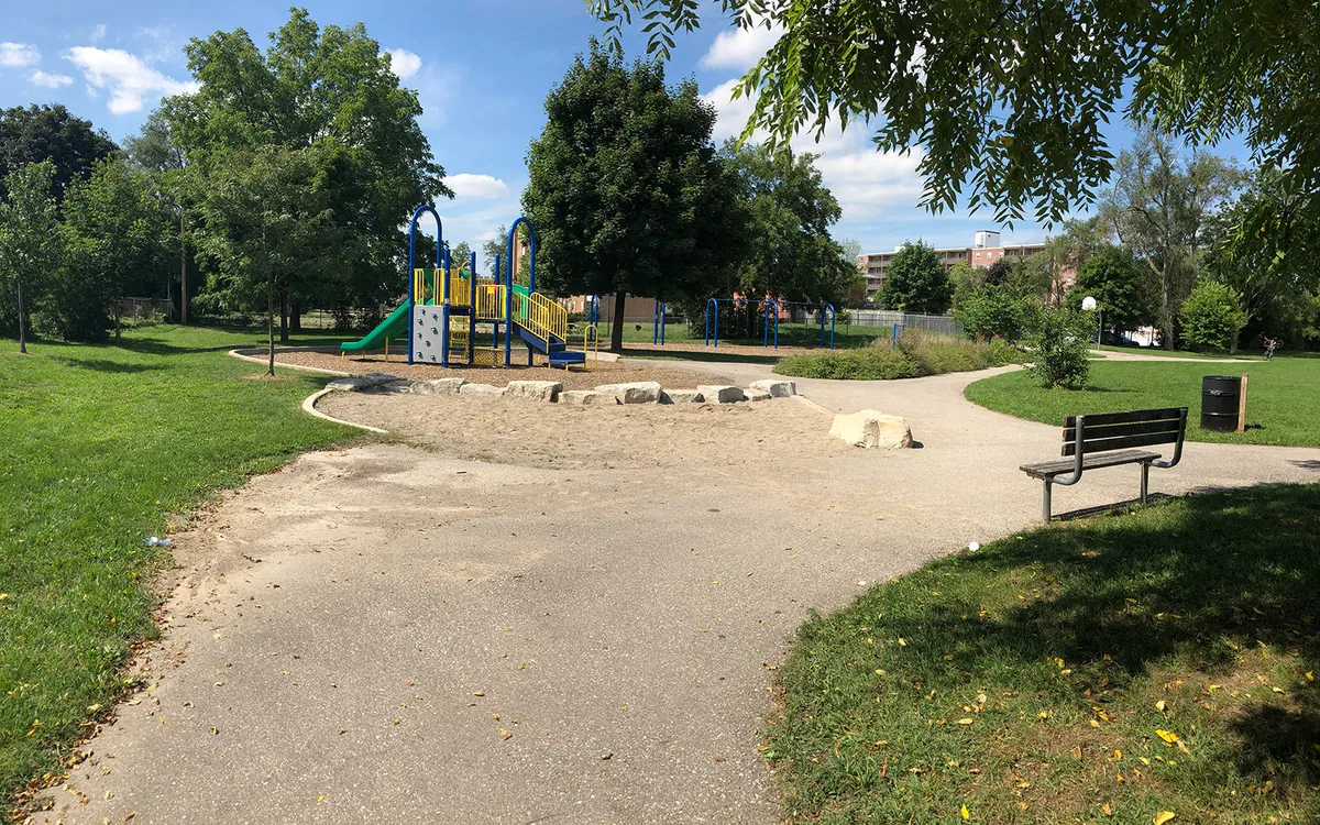 Connaught Park in Brantford, Ontario