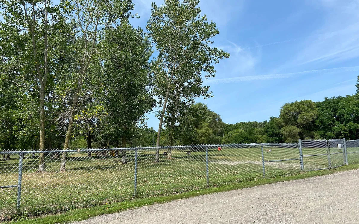 Dogford Park Dog Park in Brantford, Ontario