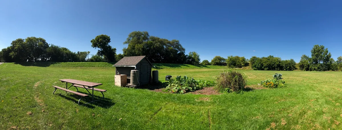 Rivergreen Park and Community Garden in Brantford, Ontario